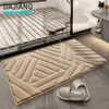 Carpet TPR Non slip Bottom Absorbent Bathroom Mat 230828