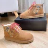 Botas de grife masculinas inverno outono sapatos de couro de alta qualidade mulheres botas de tornozelo proteger bota de pele camuflagem marrom verde