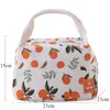 Lunch Bags 1 Pc Cute Fruit Bag for Women Portable Insulated Thermal Bento Pouch Container School Food 230828