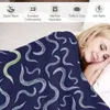 Blankets Caenorhabditis Elegans Model Organism Biology Pattern Throw Blanket Loose For Sofa Thin