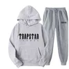 TRAPSTAR TRACHSUIT Black Mens Hoodie Trapstar Erkekler Spor Giyim Tasarımcı Pantolon Set Basketbol 2 Parça 2 Parça Gevşek Kadınlar Uzun Kollu A2RH