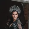 Halo Crown Lolita Copricapo gotico Donna Ragazza Fascia Vergine Maria Diadema Diademi Accessori per costumi Copricapo