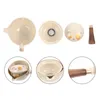 Servis uppsättningar keramiskt sidhantering kanna te bryggning verktyg kruka infusör lös kinesisk stil teaware keramik kontor tekanna vattenkokare hem turkisk