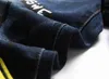 Män jeans herrar mode street hip-hop 2023 manlig punk stil denim byxor män stretchy smal fit rippad hög kvalitet överdimensionerad