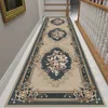 Tapis de salon géométrique décor à la maison Long couloir couloir tapis chambre tapis mousse à mémoire absorbant tapis de cuisine paillasson HKD230828