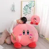 Peluş Bebekler Büyük Boyut Kirby Peluche Peluş Oyuncak Kawaii Anime Kirby Dolgulu Bebek Kanepe Odası Dekor Pencere Yastık Yatak Yastığı Doğum Günü Hediyesi 230828