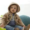 Manteau en duvet pour bébés garçons, veste à capuche avec fermeture éclair, en coton, à bas prix, vente en gros, vêtements chauds d'hiver, 2023