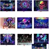 Tapestries Home Wall Hanging Black And White Walls Cloth Decorative Illusory Color Tapestry For Bedroom Lt189 Drop Delivery Garden Dhlox
