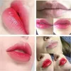 5 frascos 8ml coreano bb lábios ampola soro romântico vermelho brilho labial pigmento de maquiagem permanente