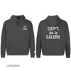 Katoenen hoodies met capuchon Ins-sweater Met capuchon Straat Herenmode Gallerry Losse Deptt Klassiek Hoge Letter-achterkant Gedrukte hoodie Pullover-sweater 4ypb