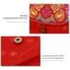 Gift Wrap Red Envelope Packet Year Money Envelopes For Moneys Chinese Style Twill Satin Creative Pocket Child Wallets