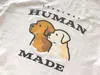 T-shirt da uomo 2023ss T-shirt realizzata dall'uomo Uomo Donna T-shirt per cani da cartone animato Top in cotone fiammato Tee