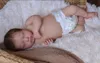 Dolls NPK 19inch الكامل الجسم السيليكون فينيل Reborn Doll Born Baby Loulou Boy Doll 3D Skin Hights عالية الجودة هدية 230829