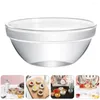 Dinnerware Sets 6 Pcs Bozai Cake Bowl Plastic S Glasses Containers Lids Small Baking Dish