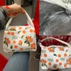 Lunch Bags 1 Pc Cute Fruit Bag for Women Portable Insulated Thermal Bento Pouch Container School Food 230828