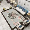 Tapis Style chinois salon tapis de luxe haut de gamme chambre décor tapis décoration de la maison lavable grande surface tapis de sol tapis de fourrure x0829