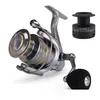 BAITCASTING REELS Karpfiskebetlöpare med extra spolspinnrulle för grov 14Add1BB Gear Ratio 5.21 Drop Delivery Sports OU DHYOE