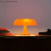Usb 5v itália designer led lâmpada de mesa cogumelo para hotel quarto cabeceira sala estar decoração luz moderna e minimalista lâmpada mesa hkd230829 hkd230829