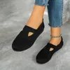 Klänningskor Kvinnor skor mesh lätt andningsbar slip på casual skor plattskor zapatos de mujer sneakers solid färg mångsidig låg hjälp 230829