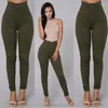 Women's Pants Plus Size Fashion Women Sexy Stretch Pencil Pant Skinny Slim High Waist Trouser Womens Stylish Large Capris