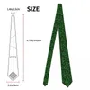 Bow Ties Digital Green Matrix And Computer Code Necktie Unisex Polyester 8 Cm Neck Tie For Mens Casual Classic Shirt Accessories Gravatas