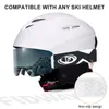 Skibril Findway Heren Dames Skibril Anti-condens Skibril Cilindrische anti-condens Sneeuwbril UV-bescherming Snowboardbril voor volwassenen 230828