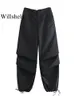 Men S Jeans Willshela Women Fashion Parachute Spodnie