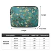 Van Gogh Art Retered Blossoming Almond Tree Laptop Bag Case 12 "13" 15 "17" Notebook Case Shockproof Torb HKD230828