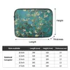 Van Gogh Art Restared Blossoming Almond Tree Laptop Bag Case 12 "13" 15 "17"スリーブ衝撃的なケースバッグHKD230828