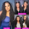 Curly Lace Front Wig Human Hair 13x4 13X6 Kinky Curly Lace Frontal Wig Brazilian HD Transparent Lace Frontal Wig 13X6X1 T Wig