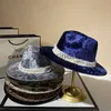 Stingy Brim Hats Velvet Big Brim Top Hat Hat Wish Wise Brim Elegant Jazz Hat осень и зима Англия Ретро-Федора Шляпа All-Match Paname Hat J230829