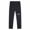 Jeans da uomo moda 2023 Luis Pantaloni decorativi ricamati da uomo e da donna Lettera Logo Zipper Jeans vuttonity 03-015