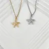 Collane con ciondolo Personalizzate Vari tipi Stelle Pendenti da donna in acciaio inossidabile da uomo Collana con catena a croce placcata in oro con gioielli regali