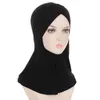 Vêtements ethniques Femmes musulmanes Couverture complète Intérieur Hijab Caps Front Cross Islamique Underscarf Bonnet Modal Sous Écharpe Coton Turbante Mujer