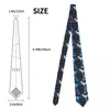 Bow -slipsar Subzero Mortal Kombat Men Slits Casual Polyester 8 cm Classic Neck Tie för tillbehör Cravat Wedding Business