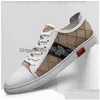 Scarpe eleganti Stilista da uomo Glamour Modello di marca Piattaforma piatta Zapatillas Hombre A24 Accessori per consegna drop Dhbr9