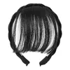 Hair Clips Bangs Hairband Fake Headband Fringe Extension Women Girls Accessories Hairpiece