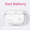 For Airpods pro 2 2nd Generation Airpod 2 Headphone Accessories TPU Silicone Shock Protection Headphone Cover Air Pod Wireless Charging Shockproof Cover