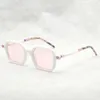 Lunettes de soleil de styliste Kuboraum, mode, couleur assortie, jambe de fronde, P9, même style, tendance