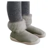 Primi camminatori Inverno Bambini Scarpe da bambino Calzini Neonati maschi Solido Maglia calda Suola morbida Pantofola in gomma antiscivolo Calza Zapatos