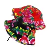 Chapeaux à larges bords Chapeaux de seau Chapeaux de seau en fausse fourrure chaude d'hiver pour femmes Casquettes d'extérieur florales Casquette de pêcheur en polaire douce Chapeaux de vacances de ski moelleux 230828