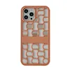 Designer Hollow iPhone -fodral täcker modefonecases för iPhone 14 Promax 13 12 11 Pro Max Plus Luxury Cooling Phone Cases Shell D238297C3