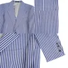 Suits męski Mężczyźni Spring Wysokiej jakości biura biznesowe Blazery/mężczyzna Slim Fit Stripe Fassedo/Man Suit Kurtki M-3xl