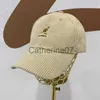 Cappelli a tesa larga KANGOL Berretti da baseball in velluto a coste da uomo e da donna ricamati a molla Circonferenza regolabile della testa grande Berretto a tesa larga Lingua d'anatra J230829