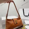 Designer Bag Underarm Leather Women's One-shoulder Portable Diagonal Baguette Bag With Adjustable Shoulder Strap Stylish Commuter 230829