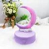 Crescent Moon Night Light Children'S Desk Night Lamp Moon Cloud Glow Toy Bedside Lamp For Home Children' Bedroom Decoration Gift HKD230829 HKD230829