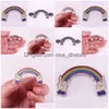 Stift brosches hbt rainbow rock brosch söta filmer spel hårda emalj stift samla tecknad ryggsäck hatt väska krage lapel märken dropp dh0uk