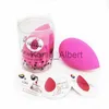 Makeup Tools Beauty Blender Water Drop Powder Puff Fluorescerande Rose Wet and Dry Small-Proof Makeup Sponge L231208