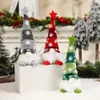 Décorations de Noël Glowing Gnome Noël Poupée sans visage Joyeux Noël Décoration de la maison Navidad Natal Cadeau pour l'année Cadeaux de Noël 230828