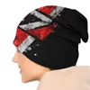 Bérets Mass Effect N7 Splatter Skullies Bonnets Chapeau Mode Automne Hiver Rue Unisexe Casquette Adulte Été Chaud Bonnet Tricot Chapeaux